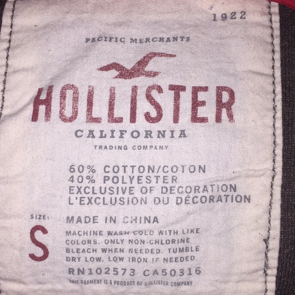 Hollister zipper jacket